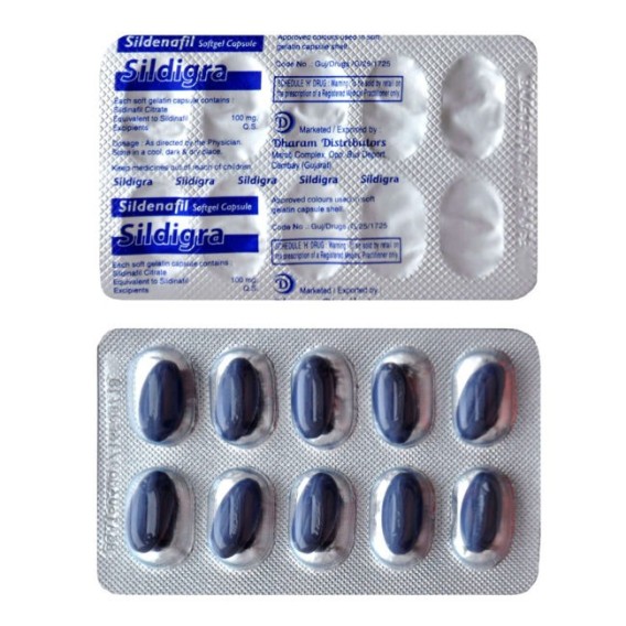 Sildigra Softgel 100mg Centurion Laboratories